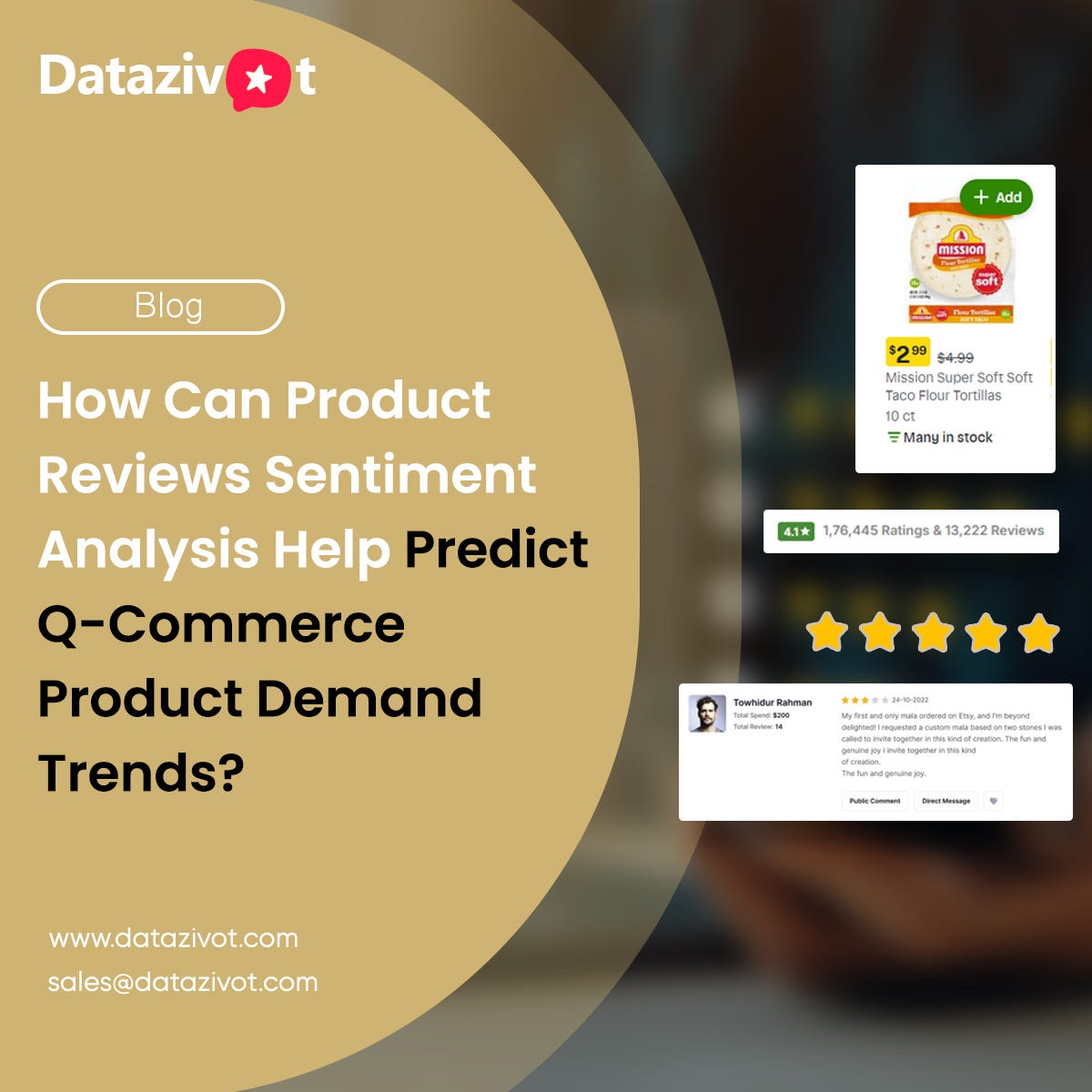 Product Reviews Sentiment Analysis For Q-Commerce Demand