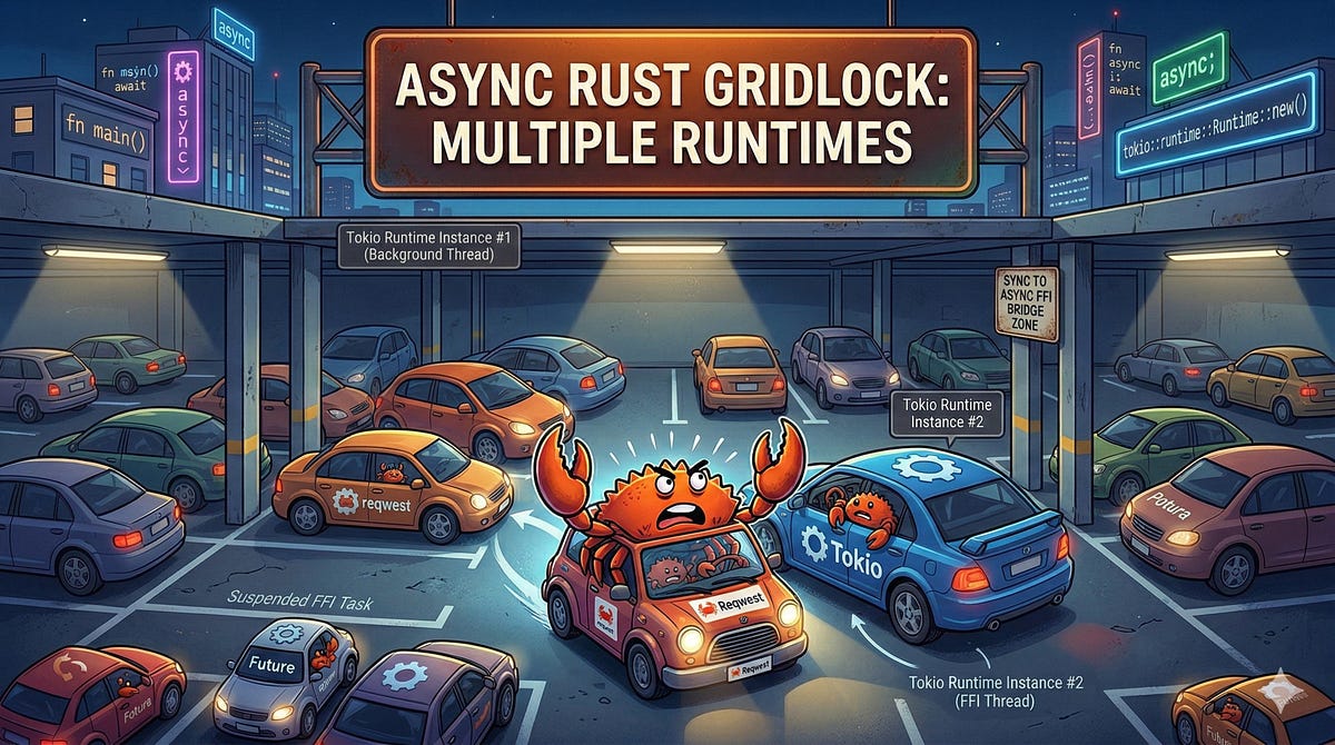 Async Rust Gridlock: Multiple Runtimes | by Jay Berkenbilt | Rustaceans ...
