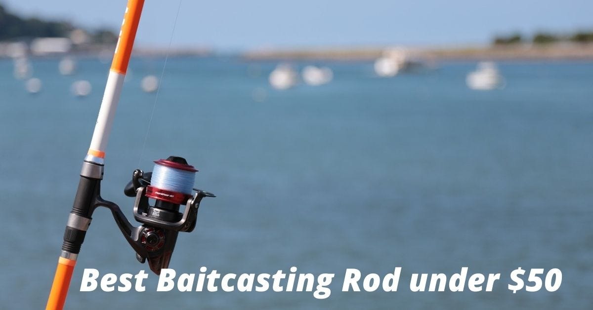 The Best Baitcasting Rod under 50 Review & Guide 2022 by Fishing Rod