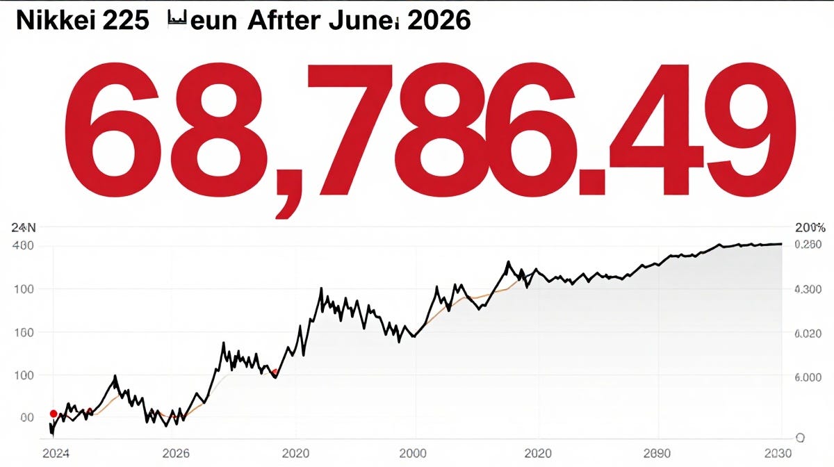 Japan’s Nikkei 225 Climbs 79.73% Year Over Year in 2026