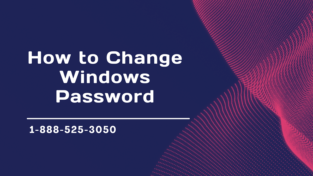 How to Change Windows Password. Changing and resetting your Windows