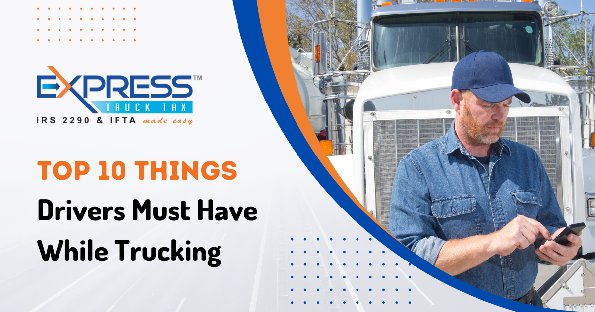A List of Trucking Essentials for New Drivers