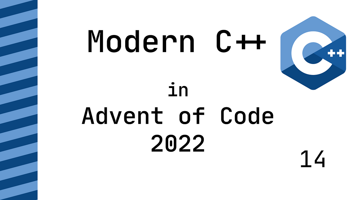 Modern C++ in Advent of Code Day 14 by Šimon Tóth Medium