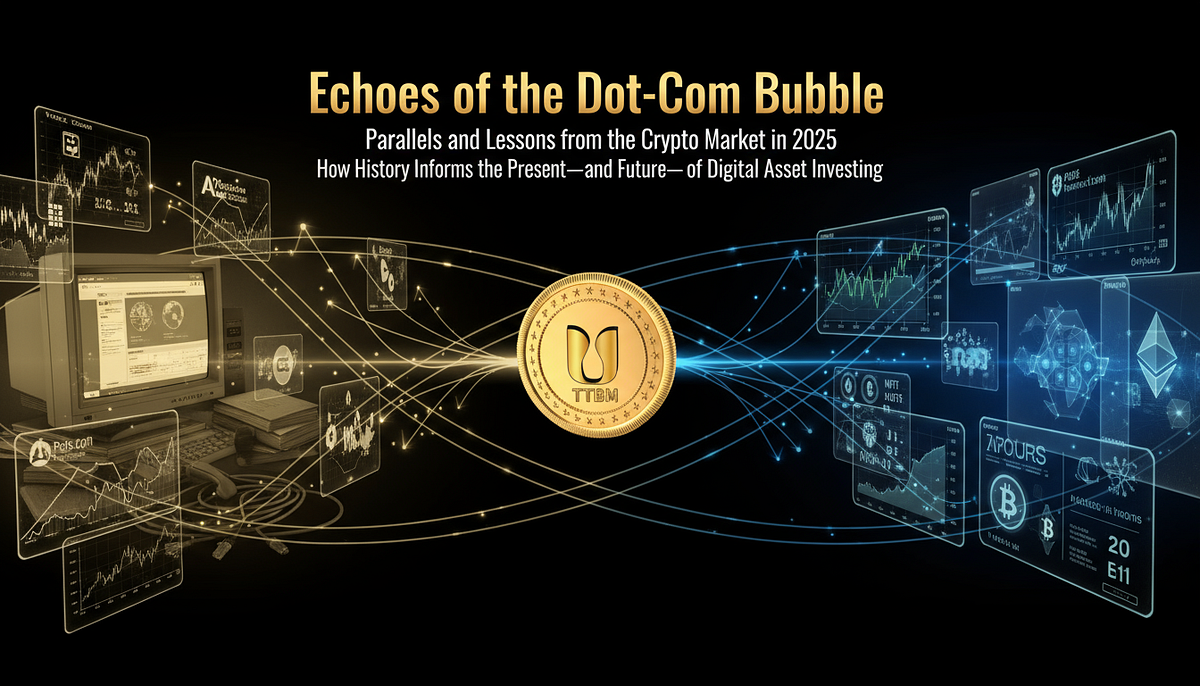 Echoes of the Dot-Com Bubble: Parallels and Lessons from the Crypto Market  in 2025 | by TTBMath | Medium
