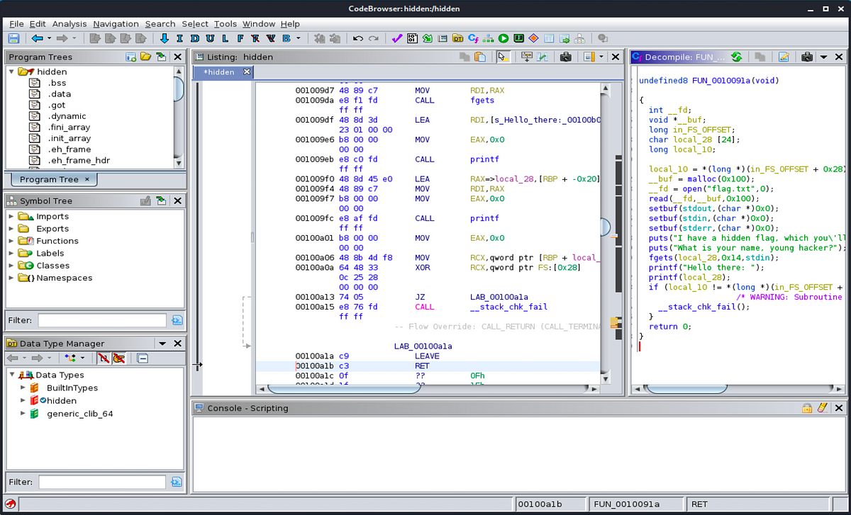 Hidden In Plain Sight. Write Up For Another Ctf Challenge. 