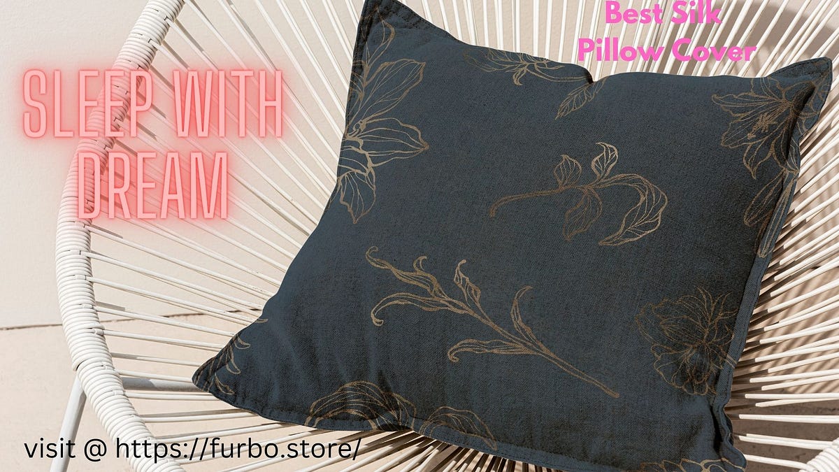 BEST Silk Pillow Cover in India Furbostorefs Medium