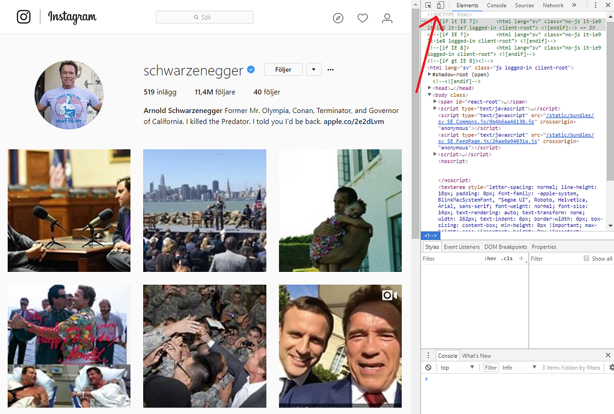How to post on Instagram from a computer | by Kristoffer Karlsson | Medium