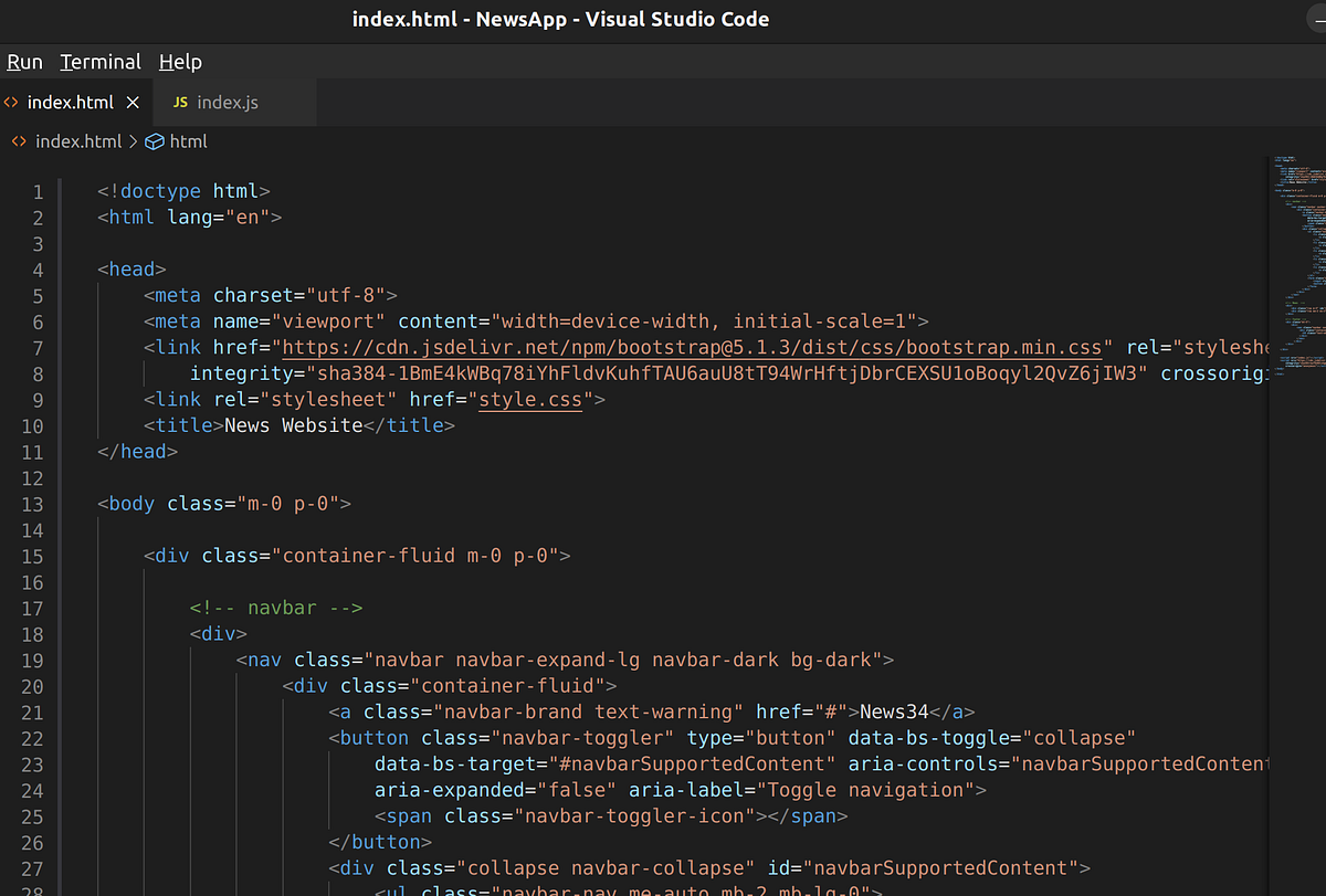 Blog Title: Integrating [Your News API] with JavaScript and HTML | by ...