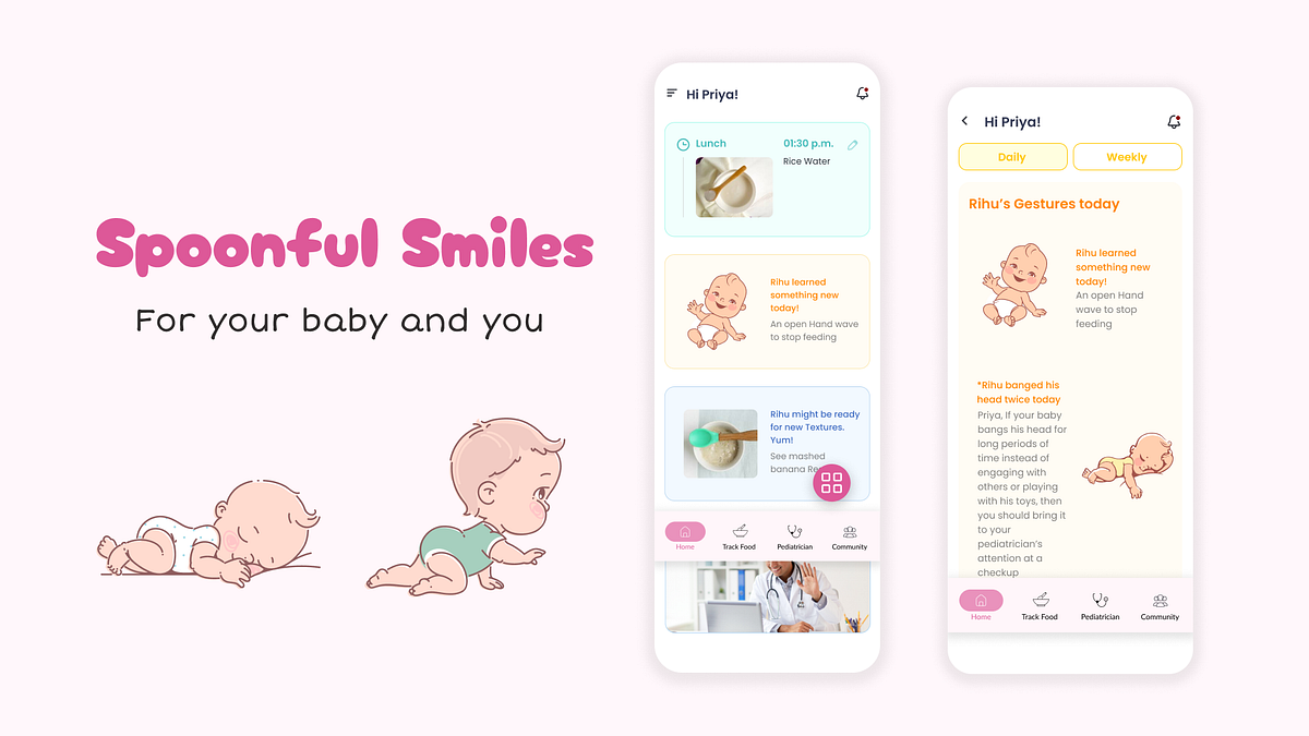 Understanding Baby’s Needs: Weaning Gesture UX/UI Case Study | by ...