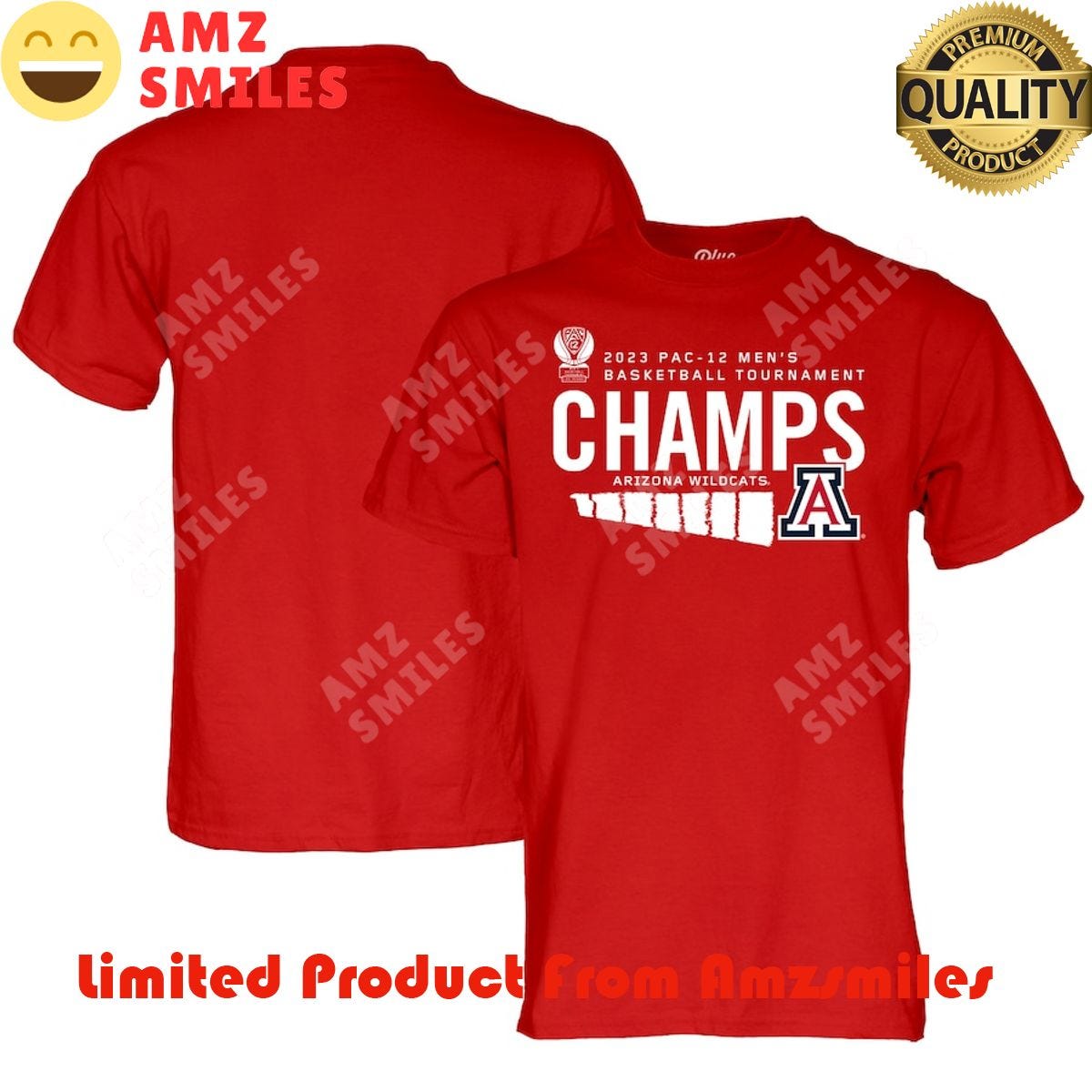 2023 PAC 12 Basketball Conference Tournament Champions Locker Room