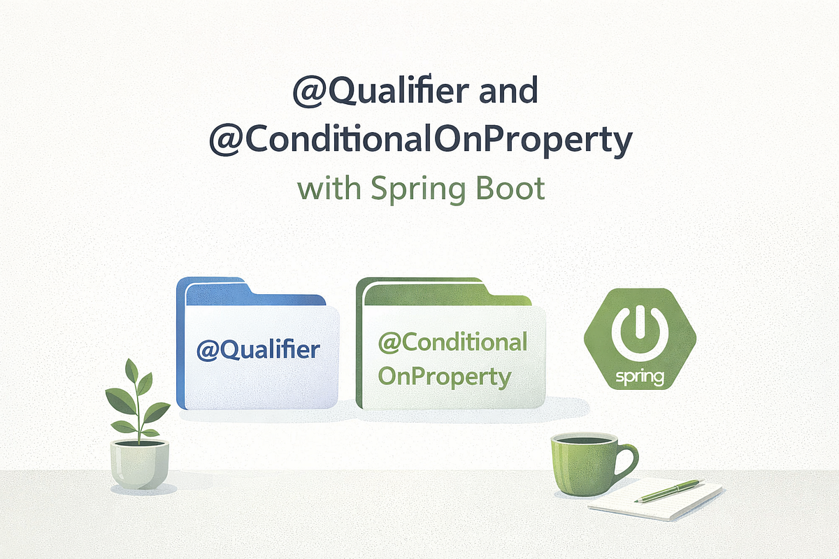 @Qualifier and @ConditionalOnProperty with Spring Boot | by Ahmet Emre ...