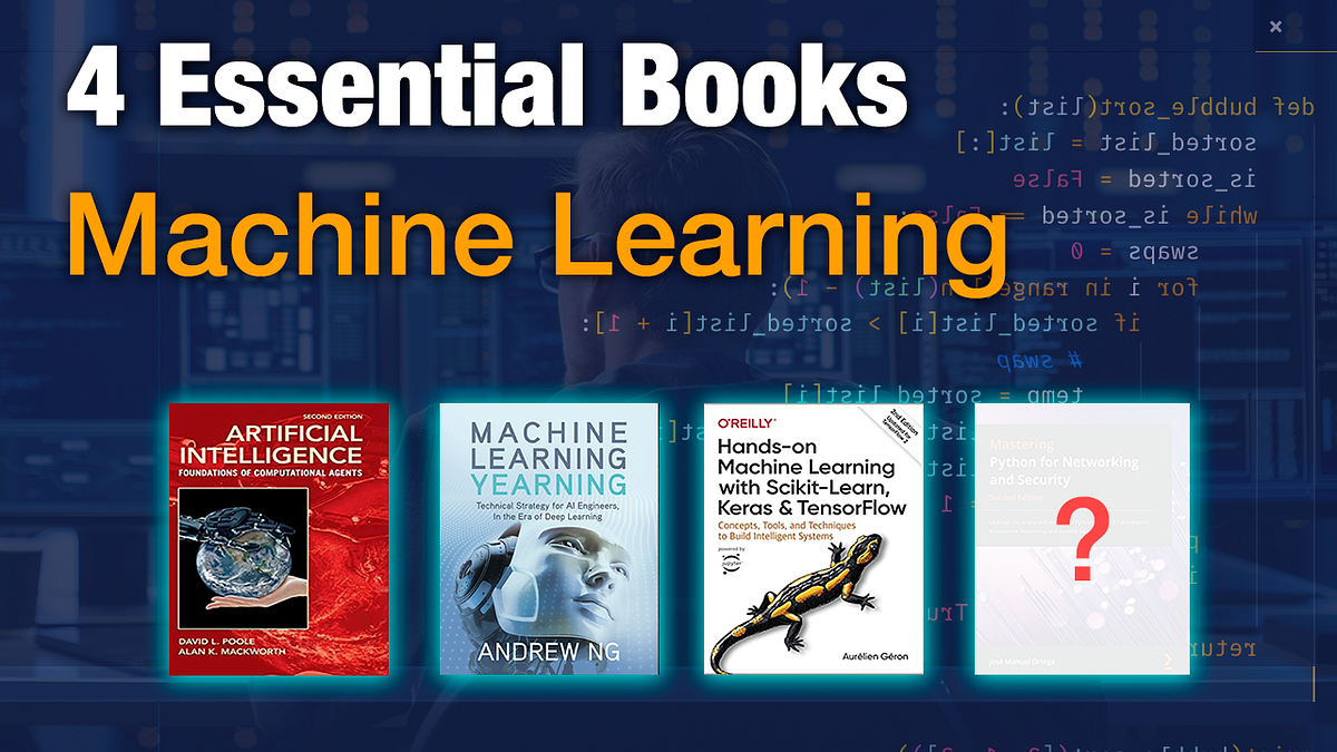 4 Essential Books For Machine Learning by Vinsloev Medium