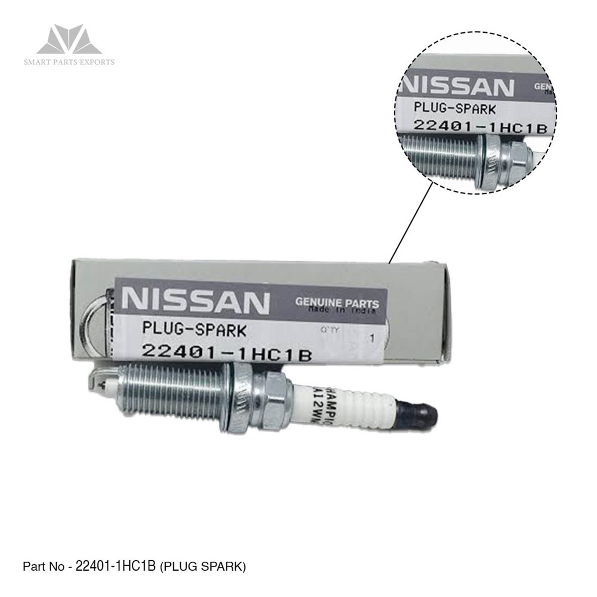 Nissan genuine spark plug 224011HC1B smart parts exports Medium