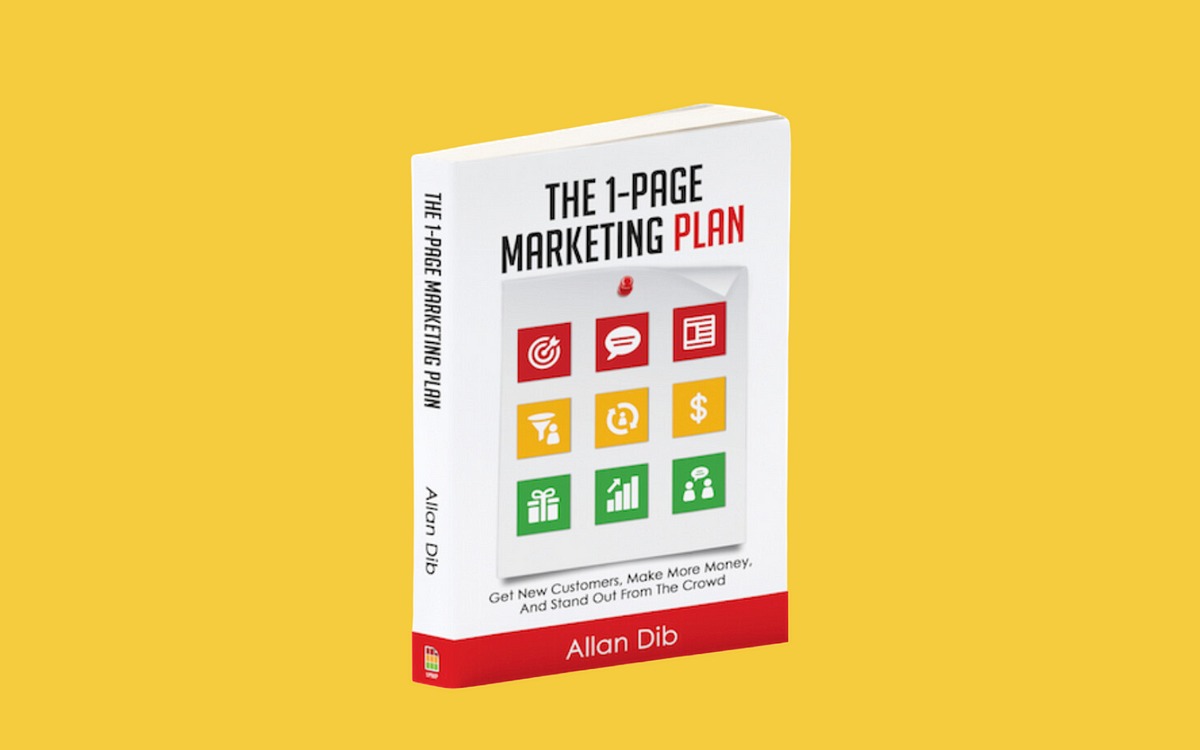 The magic of the 1 page marketing plan by allan dib by niki tisza