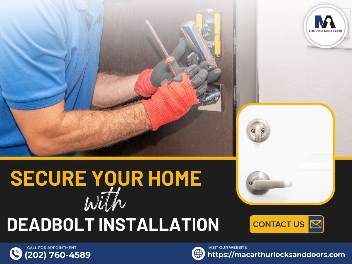 Deadbolt Lock Installation Service in Vienna VA