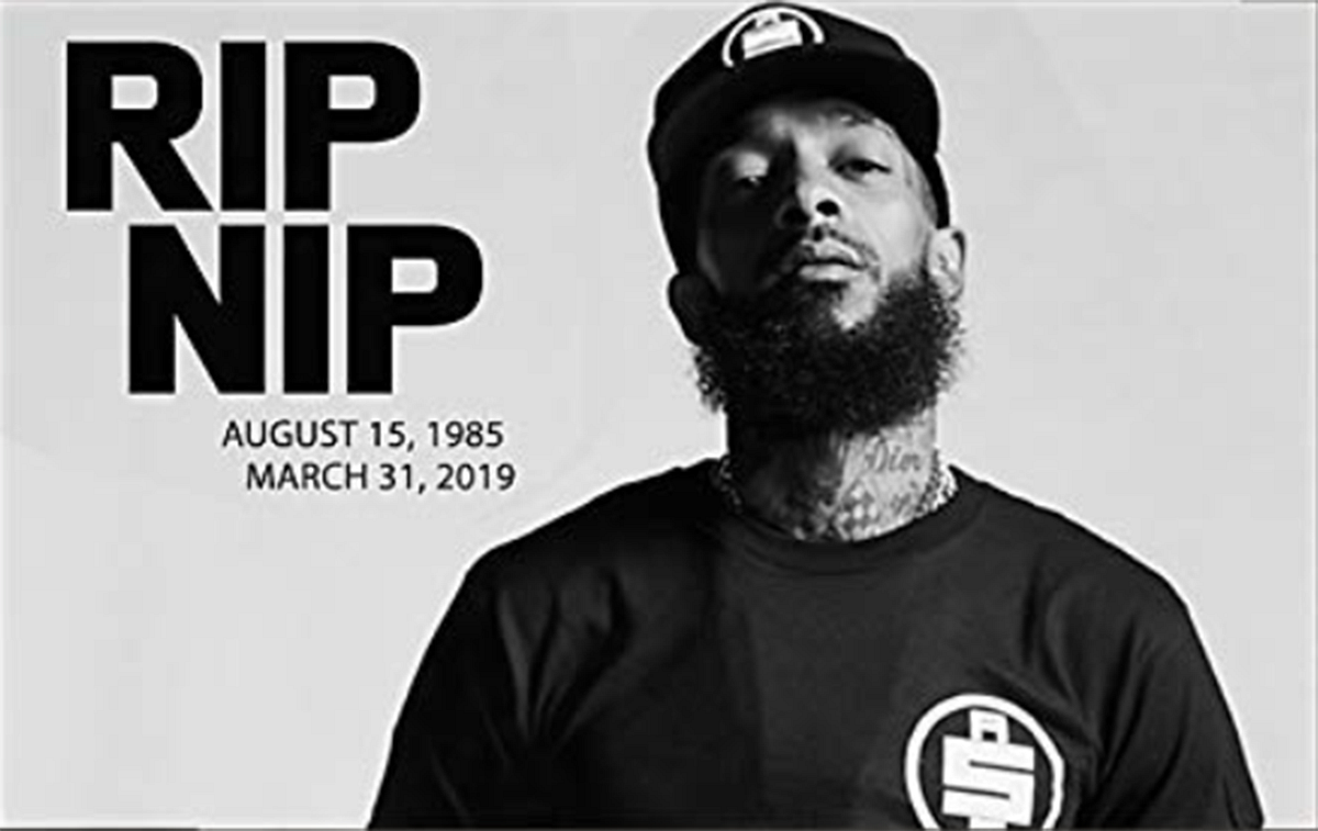 nipsey hussle nike huarache