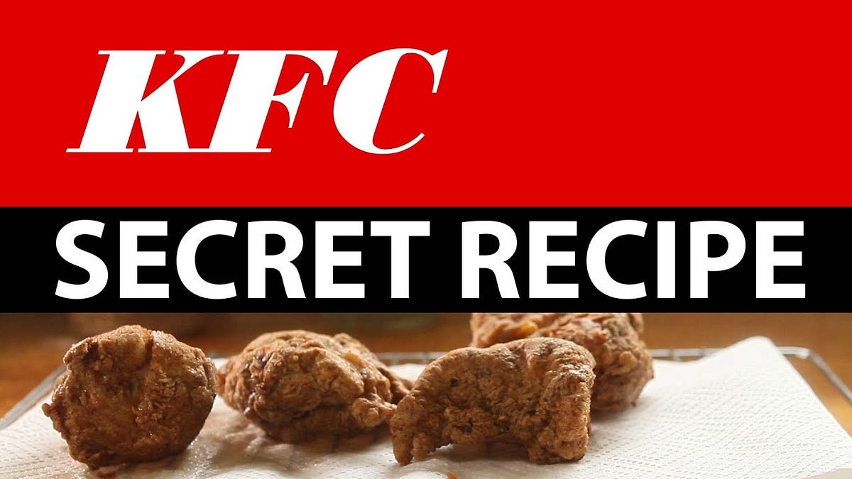 How Many Herbs and Spices in Kentucky Fried Chicken Original Recipe? by Roger Willium Jun