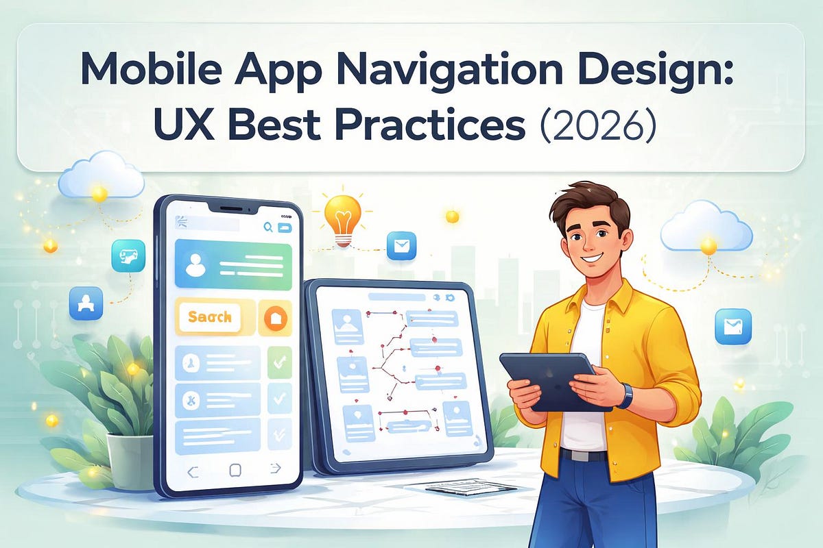 Mobile App Navigation Design: 2026 UX Best Practices | by Eira Wexford ...