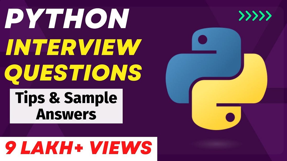 Python Interview Questions and Answers | by Abrar Hussain | Feb, 2025 ...
