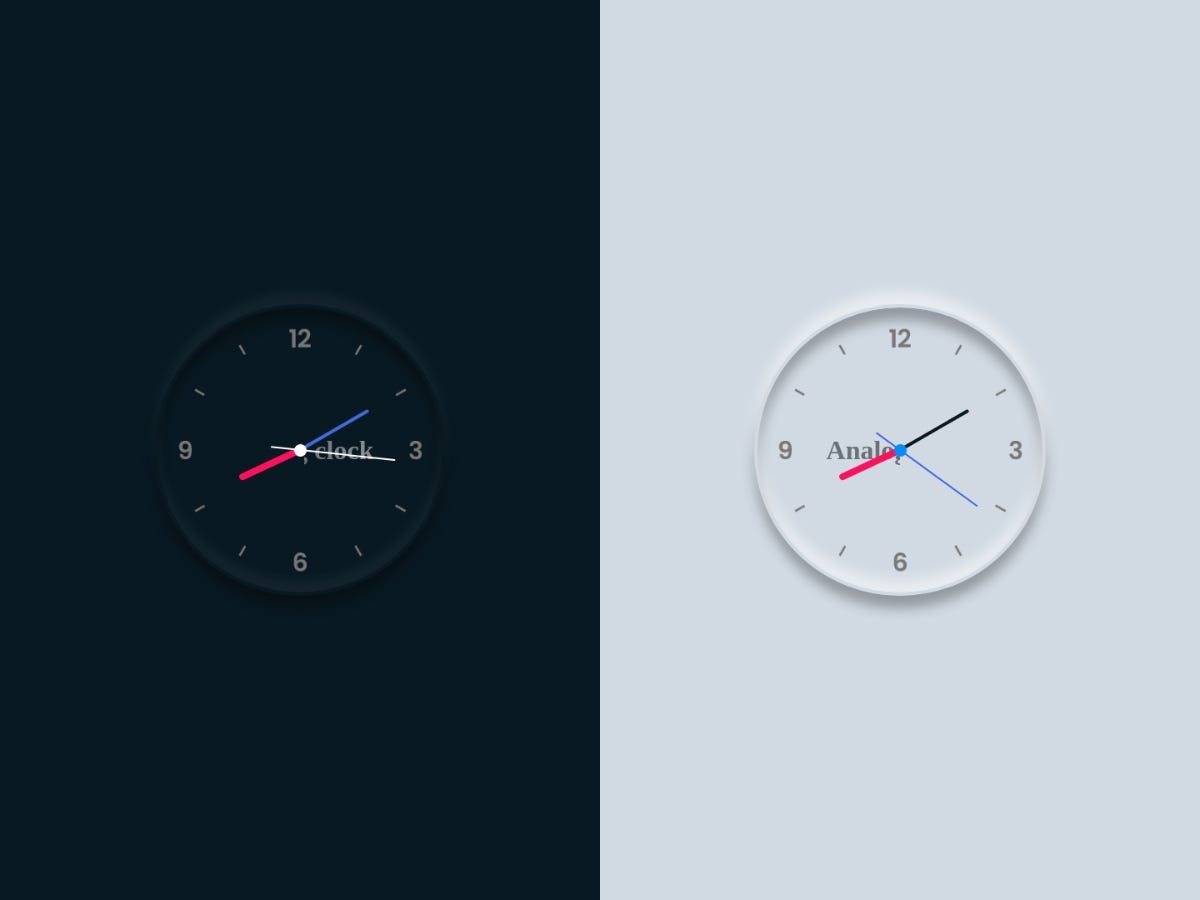 How to build an Analog Clock - Vaibhavsharma - Medium