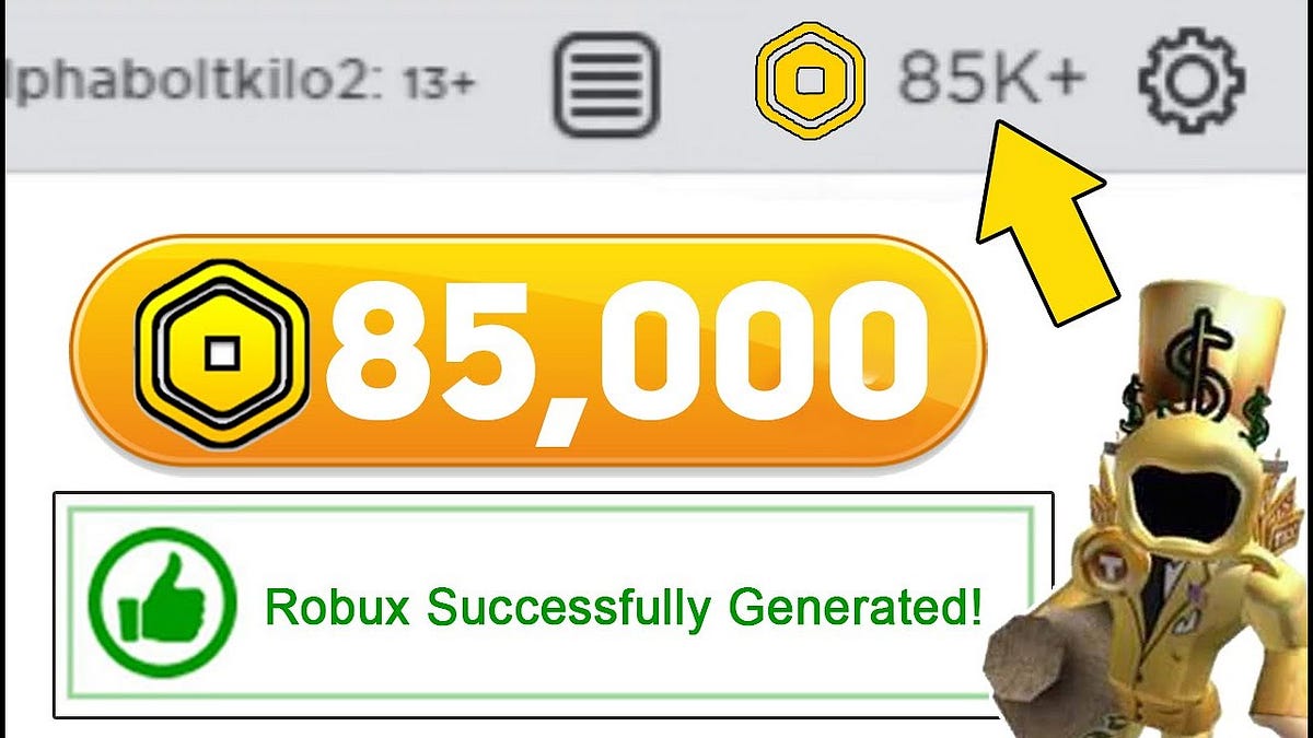 FREE ROBUX GENERATOR - freerobux - Medium