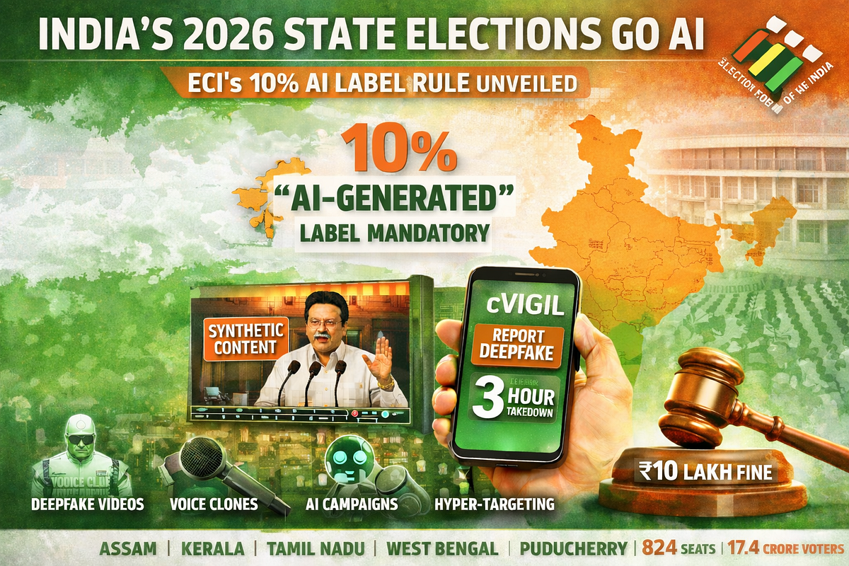 India’s 2026 State Elections Go AI: ECI’s Groundbreaking Rules Usher in ...