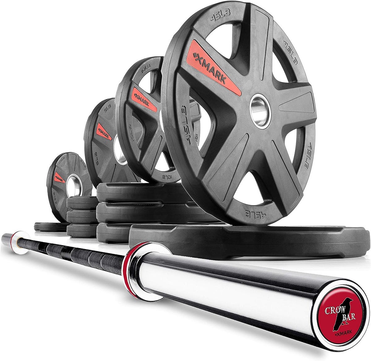 BARBELL FOR MAXIMUM STRENGTH💪. The XMark Olympic Weight Set with… by