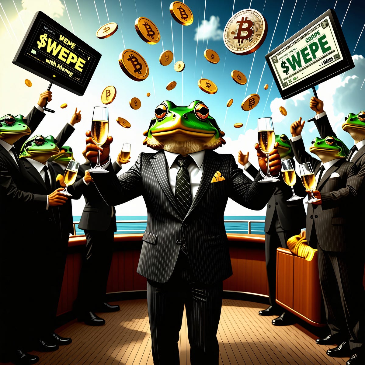 Wall Street Pepe ($WEPE): The Meme Coin Revolution That’s Raising the Stakes — 1000x bet