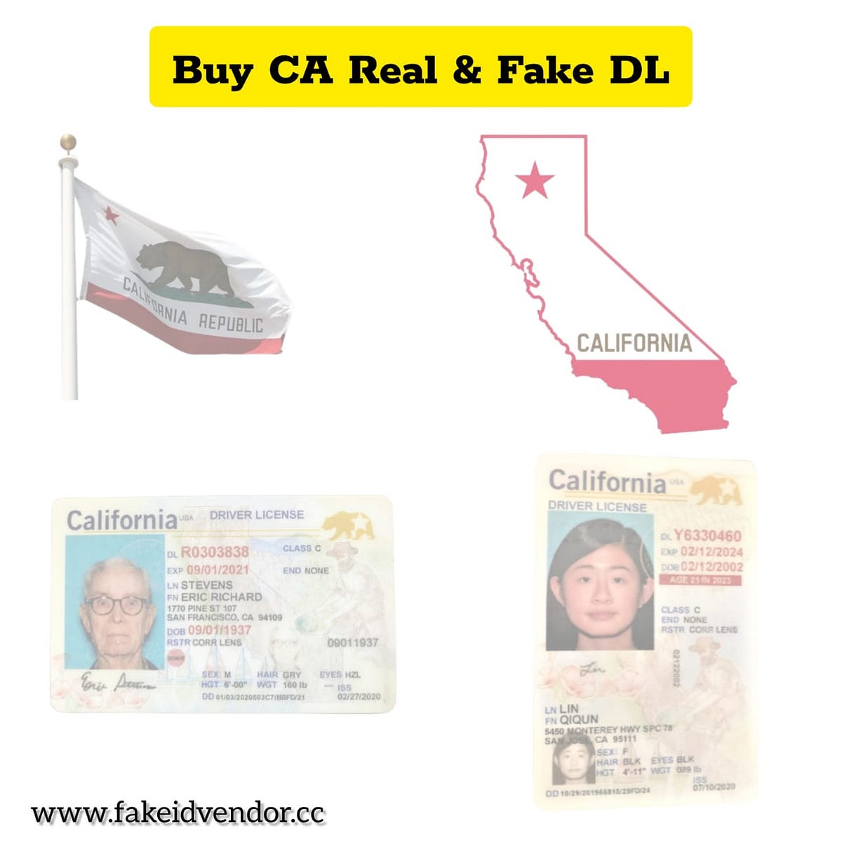 The Surprising Truth What a California Fake Driver License Looks Like