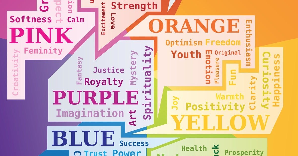 The Psychology of Colours in Marketing