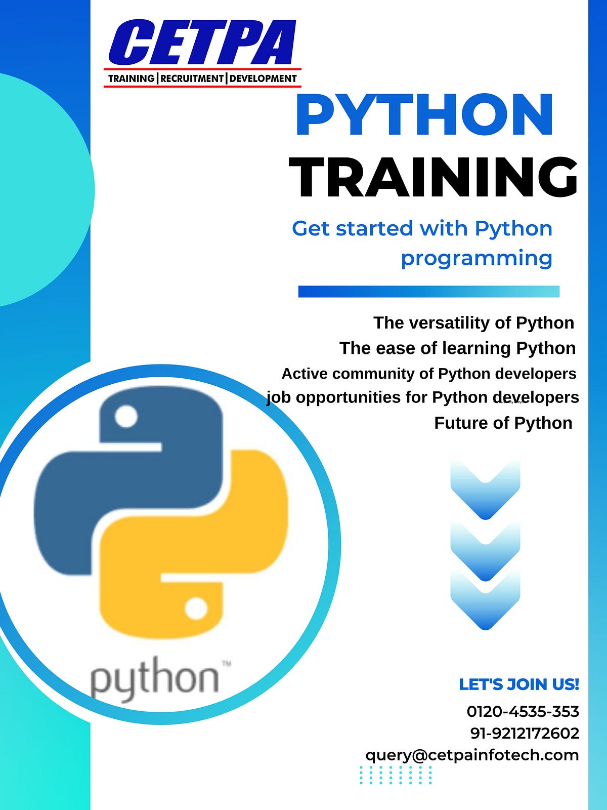 Python Training in noida - Meenakshi Bajaj - Medium