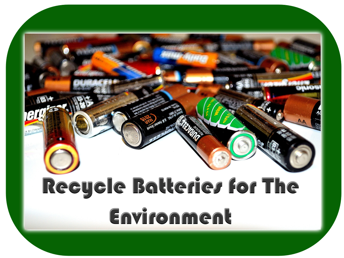 Recycle Batteries for the Environment by Celeste Wilson The DIY