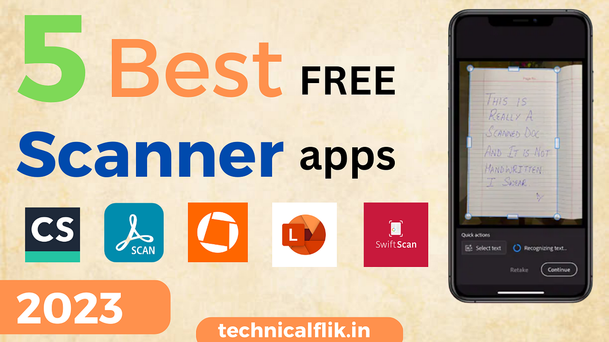 5 Best Free Scanner Apps For Android by Adnan ahmad Medium