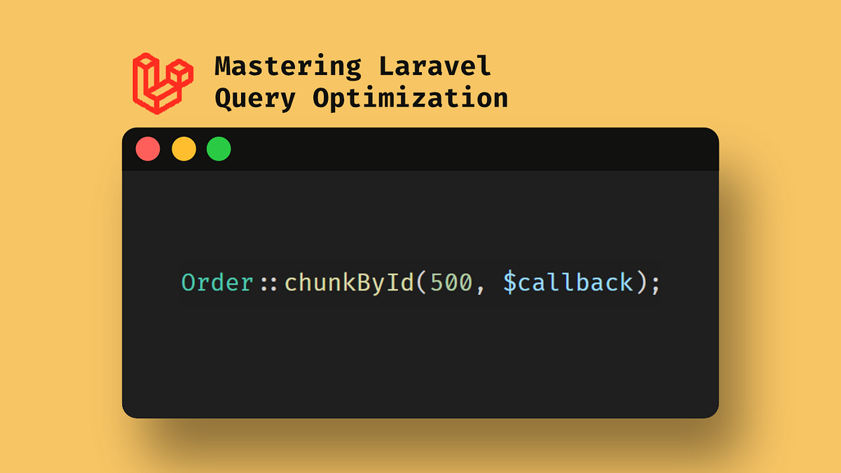 Mastering Laravel Query Optimization | by Coder Manjeet | Apr, 2026 ...