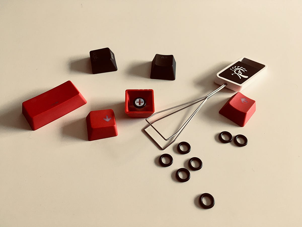 Apply ORings to Your Mechanical Keyboard? The Startup