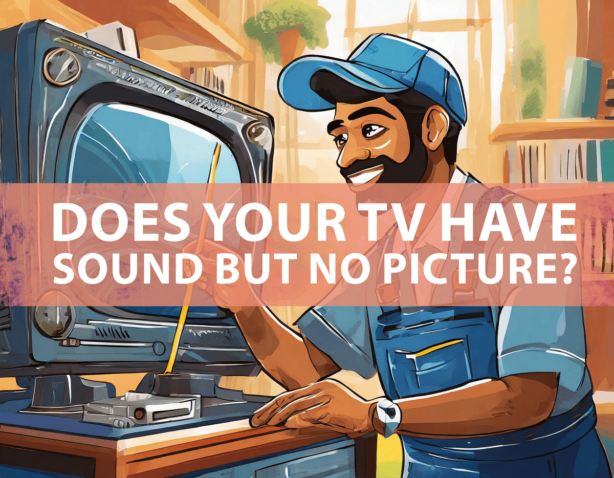 Does your TV have Sound but No Picture? Let’s fix this issue by Abhay