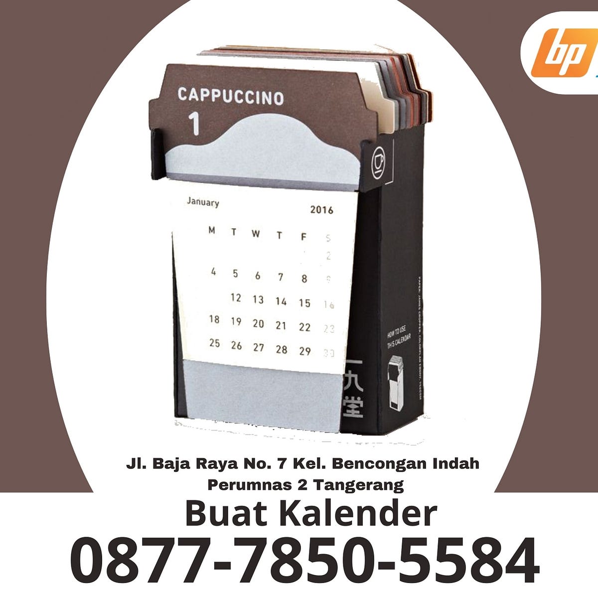 BEST SELLER, Wa./Call.0877-7850-5584, Buat Kalender di Ciputat