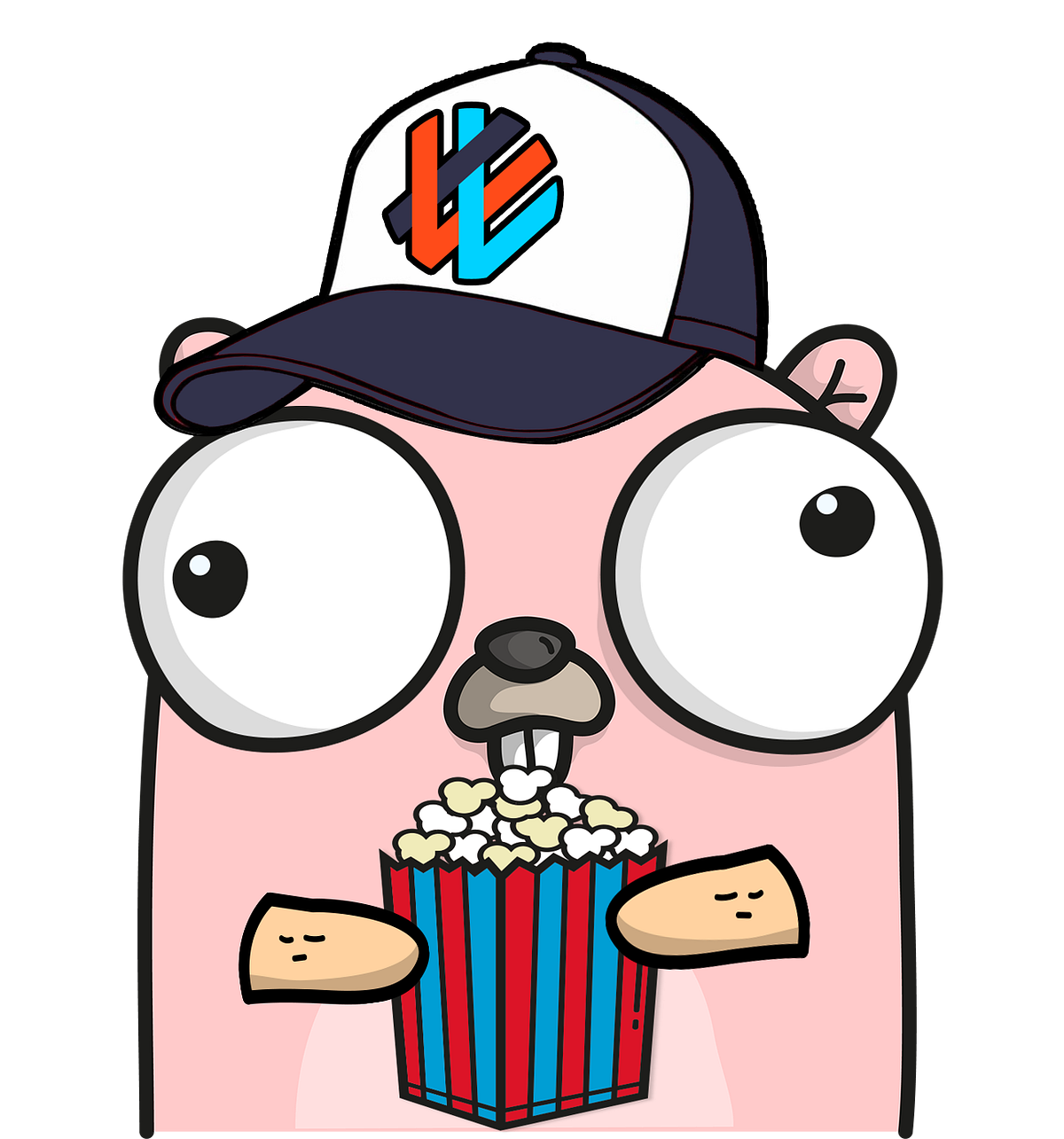 maps-in-go-an-image-of-a-gopher-with-popcorn-made-by-iroegbu
