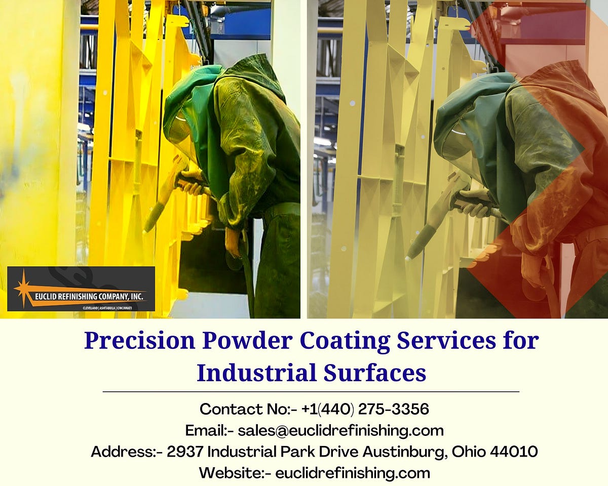 Precision Powder Coating Services for Industrial Surfaces Euclid