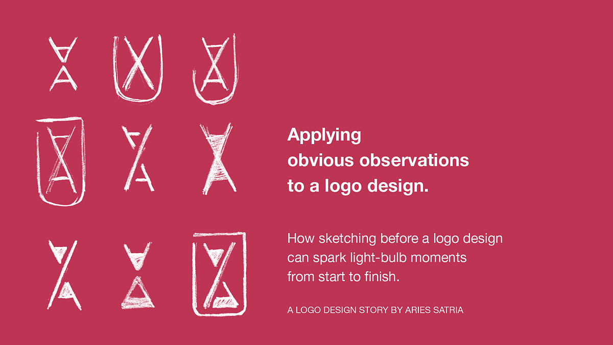 Obvious observations in logo design by Aries Satria Medium