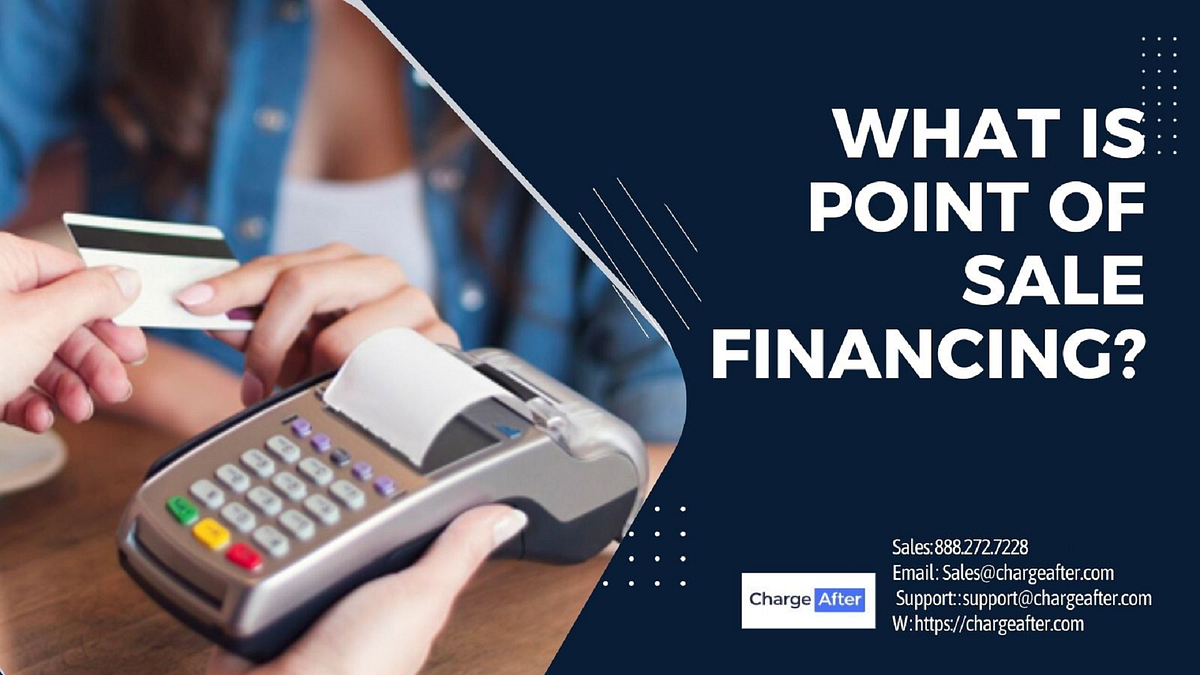 What is Point Of Sale Financing?. Point of sale finance is when a… by Sophie Anne Medium
