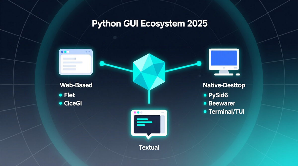 7 Best Python GUI Libraries to Build Modern Apps in 2025 | by ...