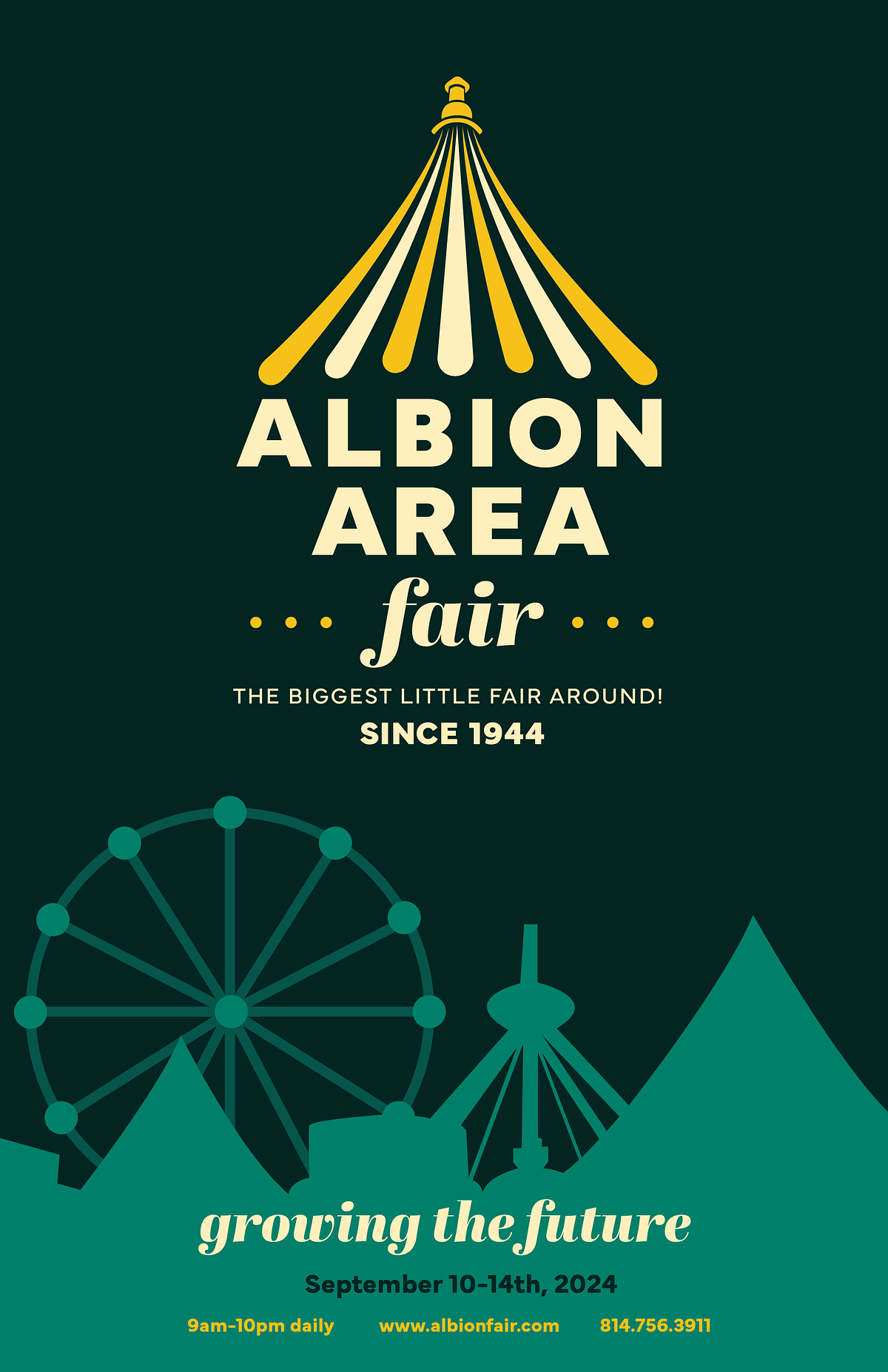 Beehive 2024 — Albion Area Fair. ROLE Creative Content Lead by