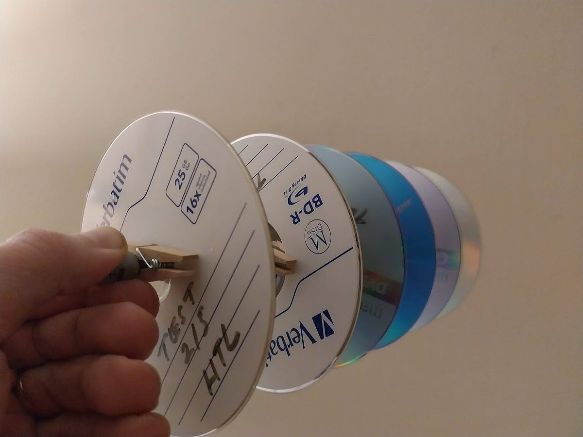 MDisc vs. Blu Ray (HTL) Optical Media Ageing Experiment 2