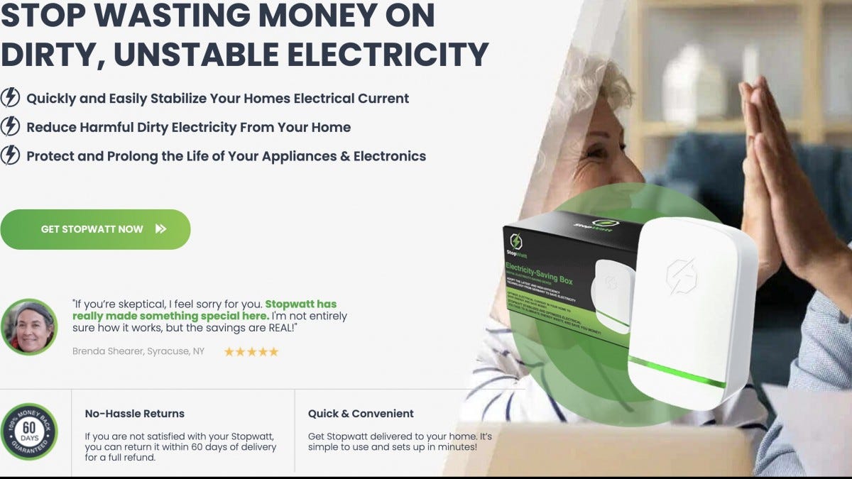 Stop Watt Reviews : (Consumer Reports) — Does Stopwatt Energy Saver SCAM OR  LEGIT ?, by michael courter