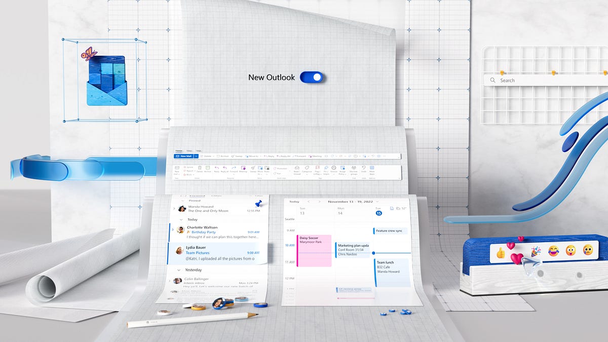 Designing a New Outlook Experience by Microsoft Design Microsoft Design Medium