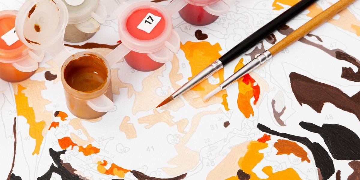 Star Wars Paint by Numbers with Baby Yoda, Boba Fett, and Darth Vader