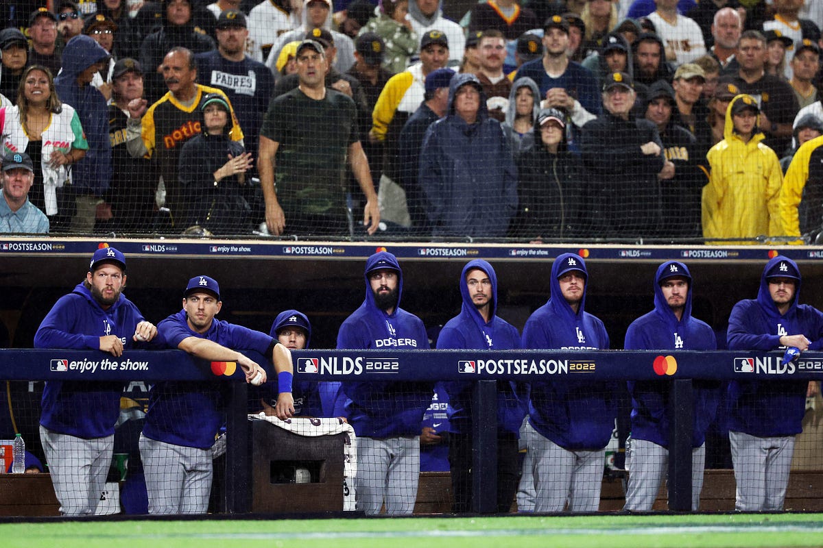 Dodgers stunned by the season's ending in San Diego, by Cary Osborne