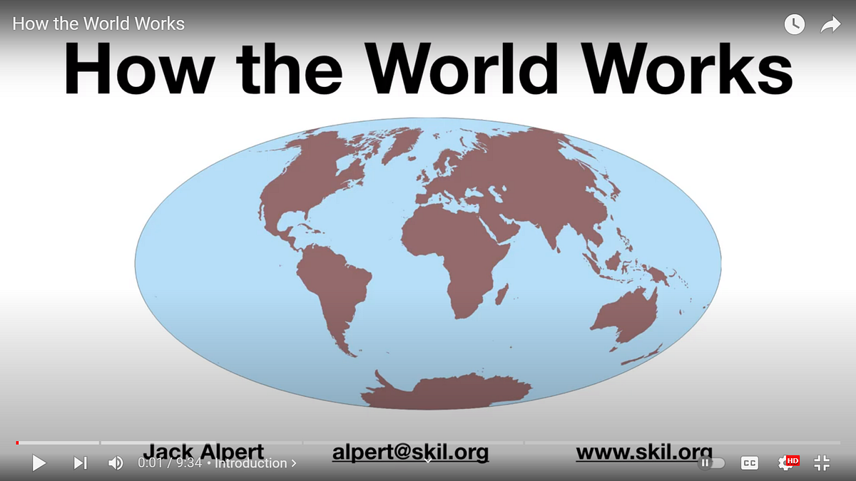 How the World Works. A video short by Jack Alpert, Stanford… | by Eric ...
