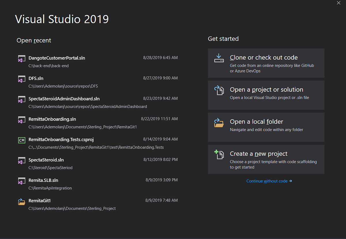 How to open an existing .Net Core project Visual Studio Solution in Visual  Studio Code (VSCODE) | by John Ademola | Medium